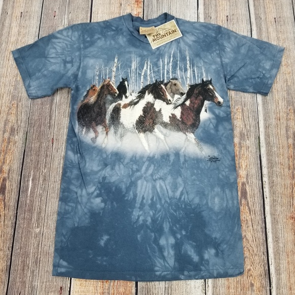 The Mountain Vintage Horses Wild Wings 